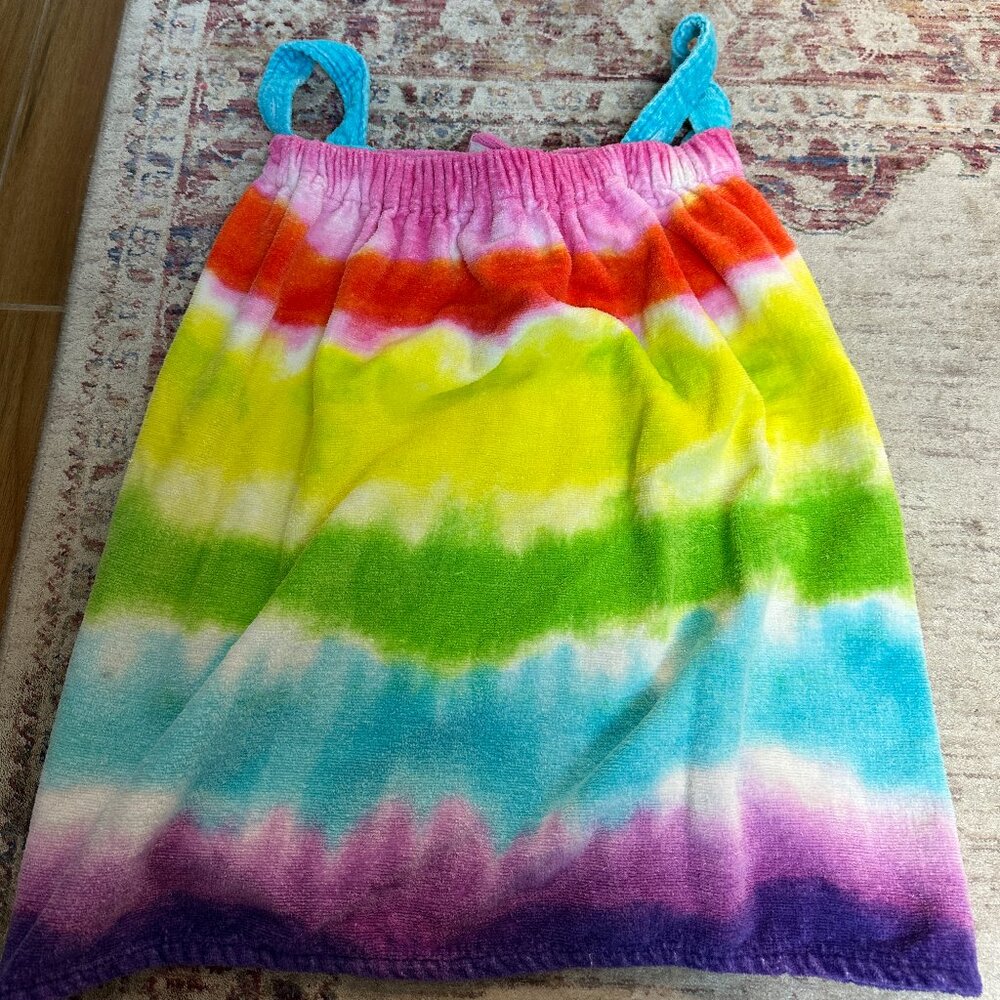 3C4G  Kids Girls Tie Dye Rope Skirt  Size Large In Great Shape